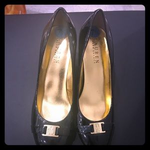 Black Ralph Lauren heels